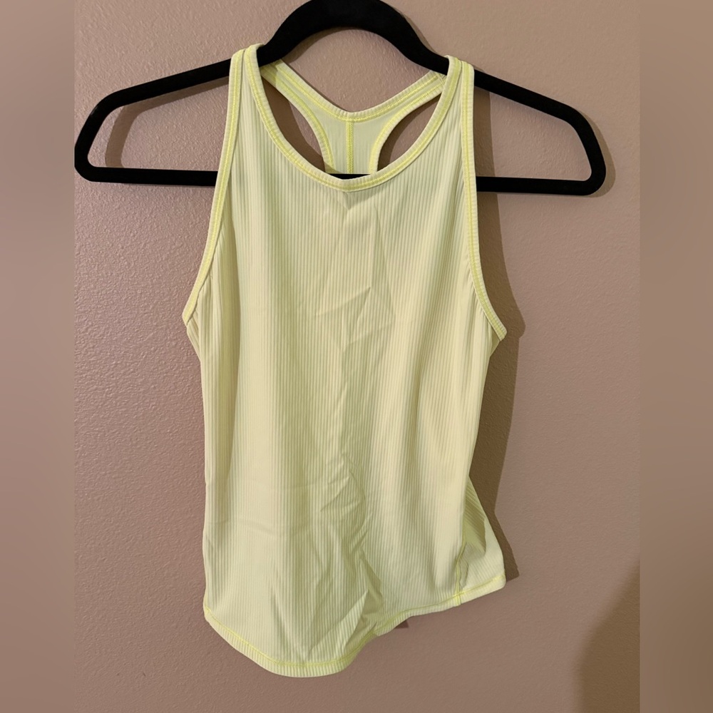 Yellow Lululemon Tank